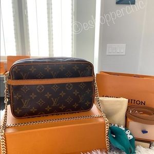 ❤️Auth LV Vintage Compiegne Crossbody Bag Purse❤️